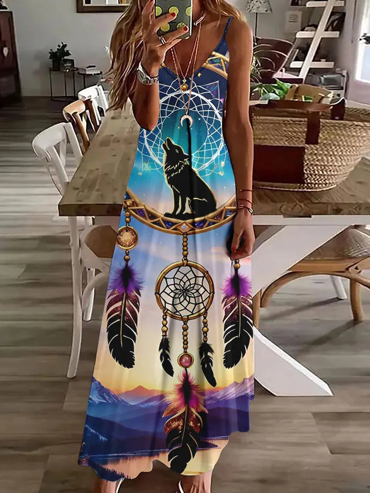 Bohemian Inspired Halter Dress – A Must-Have for Spring & Summer
