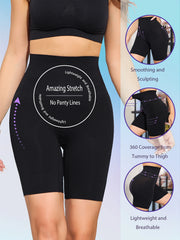 High Waist Butt Lifter Shapewear Panties - Tummy Control Boyshorts