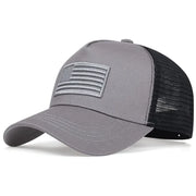 USA Flag Mesh Trucker Cap — Breathable Adjustable Hat | OWNLUXE