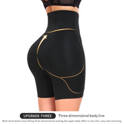 High Waist Compression Belly Shorts with Hooks - Padded Hip Enhancer | OWNLUXE