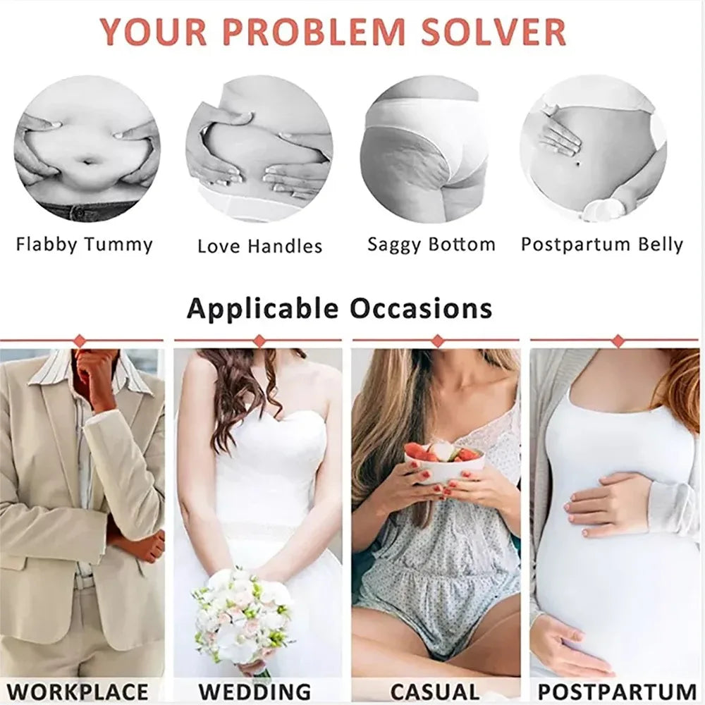 Waist Trainer Body Shaper Vest with Hook‑Eye Closure