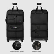 Foldable Rolling Travel Bag – Expandable Large Luggage