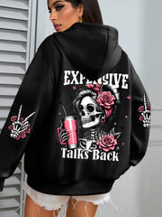 Women's Expensive Talks Hoodie | OWNLUXE