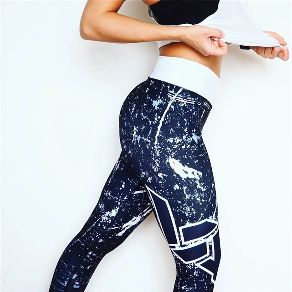 Women's High Waist Yoga Leggings – Stretchy, Breathable & Perfect for Gym & Fitness