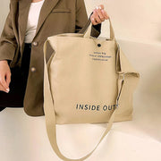Spacious Canvas Satchel Bag – Shop at OWNLUXE