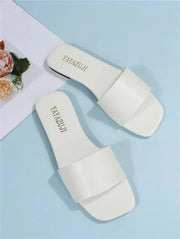 Women’s Platform Slide Slippers – Cushioned Outdoor Comfort