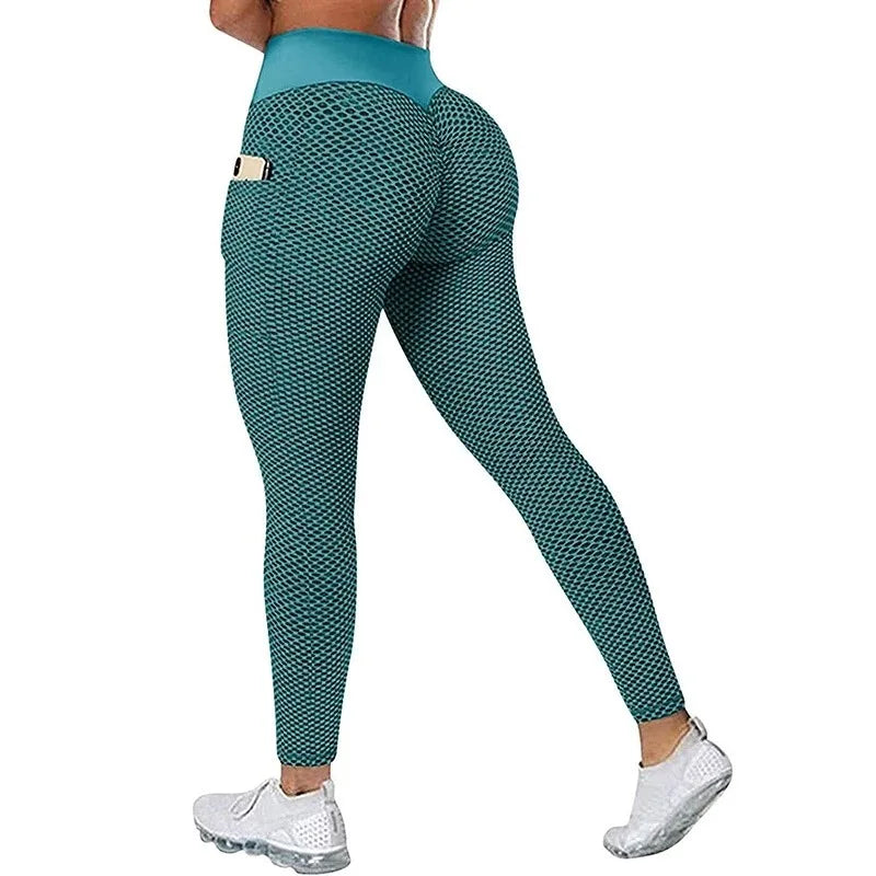 High-Waist Yoga Pocket Extended-Size Leggings | OWNLUXE