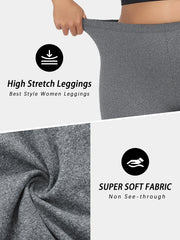 Extended-Size Yoga Running Leggings | OWNLUXE