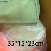 Spacious PVC Transparent Handbag | OWNLUXE