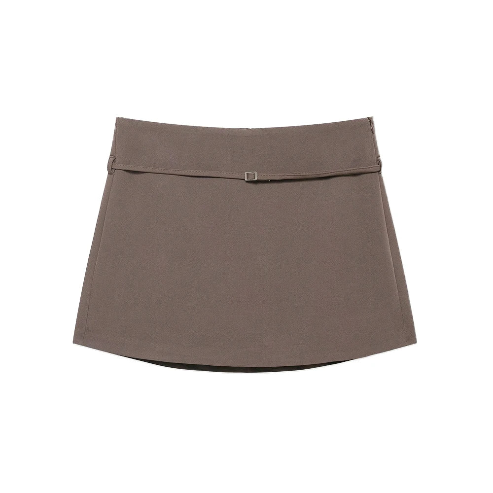 Zip-Up Skirt | OWNLUXE