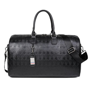 Minimalist PU Travel Duffle Bag | Sac de voyage minimaliste en cuir PU