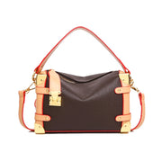 Vintage Designer Box Bag with Metal Clasp - Premium Shoulder Handbag | OWNLUXE