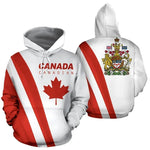 Load image into Gallery viewer, Custom 3D Canada Flag Hoodie - Personalized Photo Print Sweatshirt
