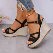 Women's Platform Sandals (Black) – Shop at OWNLUXE