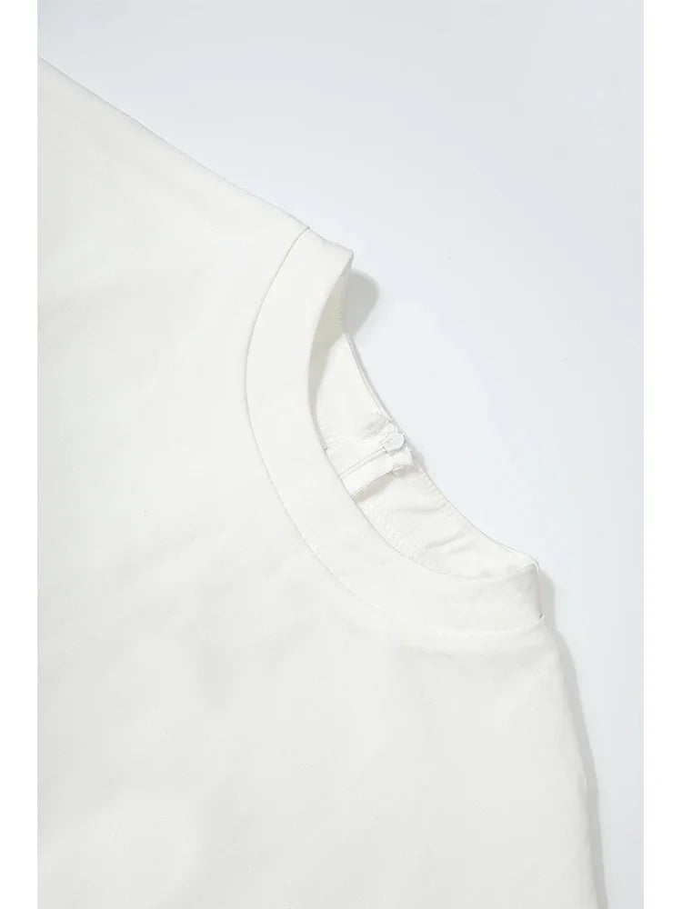 Relaxed-Fit Pocket Round-Neck Minimalist Jumpsuit | OWNLUXE