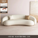 Load image into Gallery viewer, L-Shaped Lamb Wool Sofa – Nordic Modern Corner Comfort
