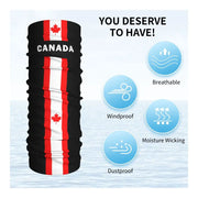 Canadian Flag Maple Leaf Neck Gaiter | OWNLUXE