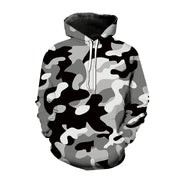 Fashion 3D Printed Camouflage Pattern Hooded Sweatshirt | OWNLUXE
