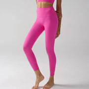 Women's High Waist Leggings (Fog Blue) | OWNLUXE
