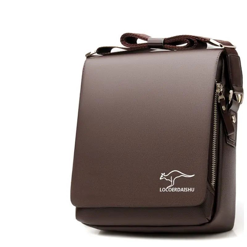 PU Leather Business Satchel for Men – Soft Professional Bag