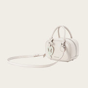 Large Capacity Soft Leather Tote Bag - Heart-Shaped Crossbody Handbag | OWNLUXE