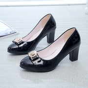 Women's Pointed Toe High Heel Leather Pumps | OWNLUXE