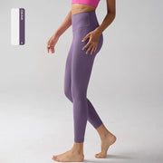 Women's High Waist Leggings (Fog Blue) | OWNLUXE