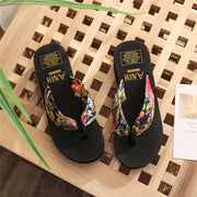 Women’s Wedge Cork Slide Slippers – Lightweight Summer Lift