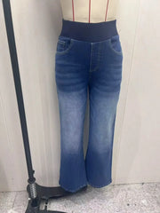 Straight-Leg Ribbed Pants | OWNLUXE