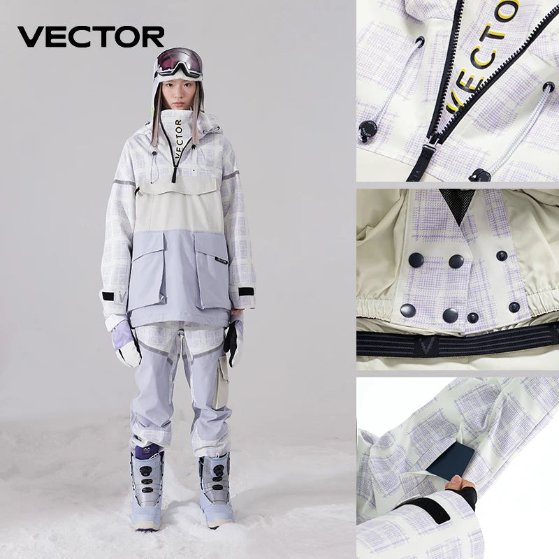 Ski Suit Set Women Man Winter Women Jackets And Pants | OWNLUXE