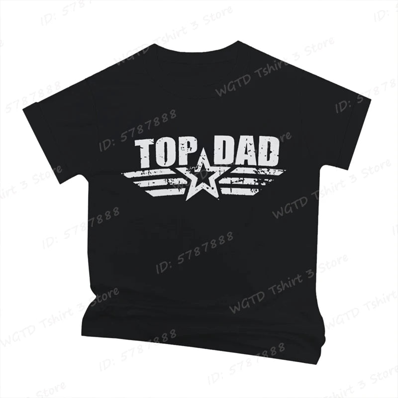 Top Dad Graphic T-Shirt – Unisex O‑Neck Short Sleeve