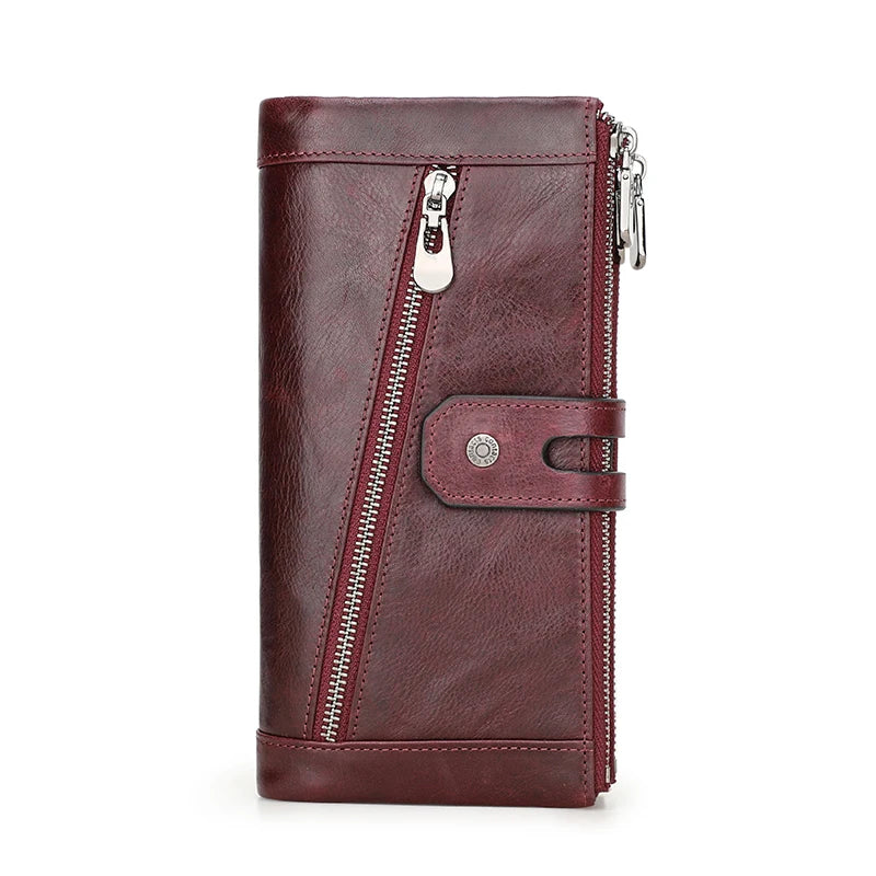 Genuine Leather Vintage Card Holder Wallet | OWNLUXE