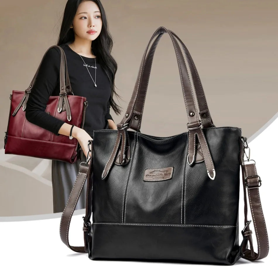 Four Arrows Luxury Handbag – Top Quality PU Leather Designer Shoulder Crossbody