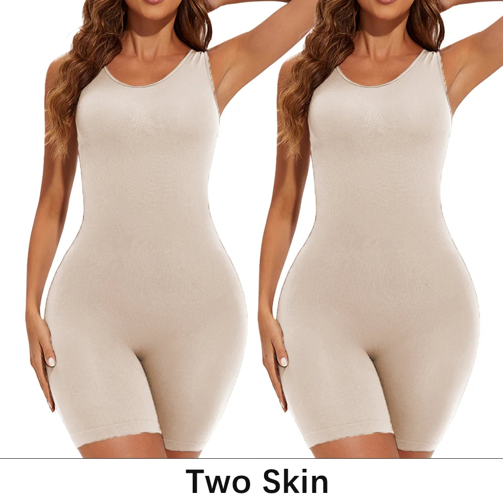 Firm Control Shaping Bodysuit – Wire‑Free, Cupless Shapewear