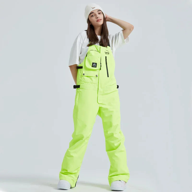 Unisex Waterproof Ski Overalls – Insulated & Thermal Snow Pants
