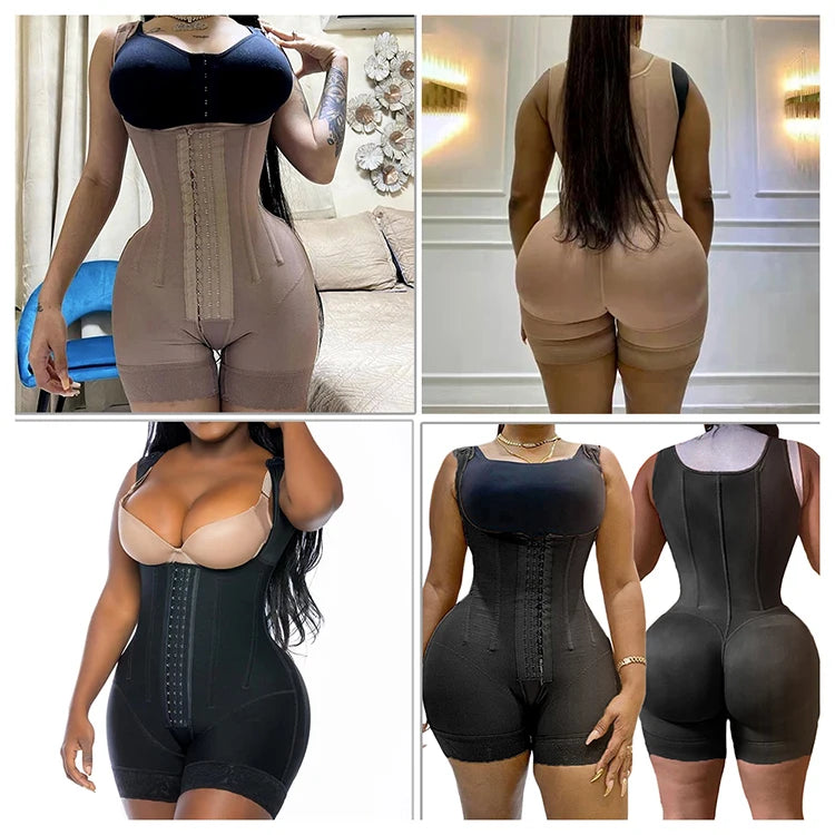 Colombian Faja Post Lipo Shapewear Bodysuit Tummy Control