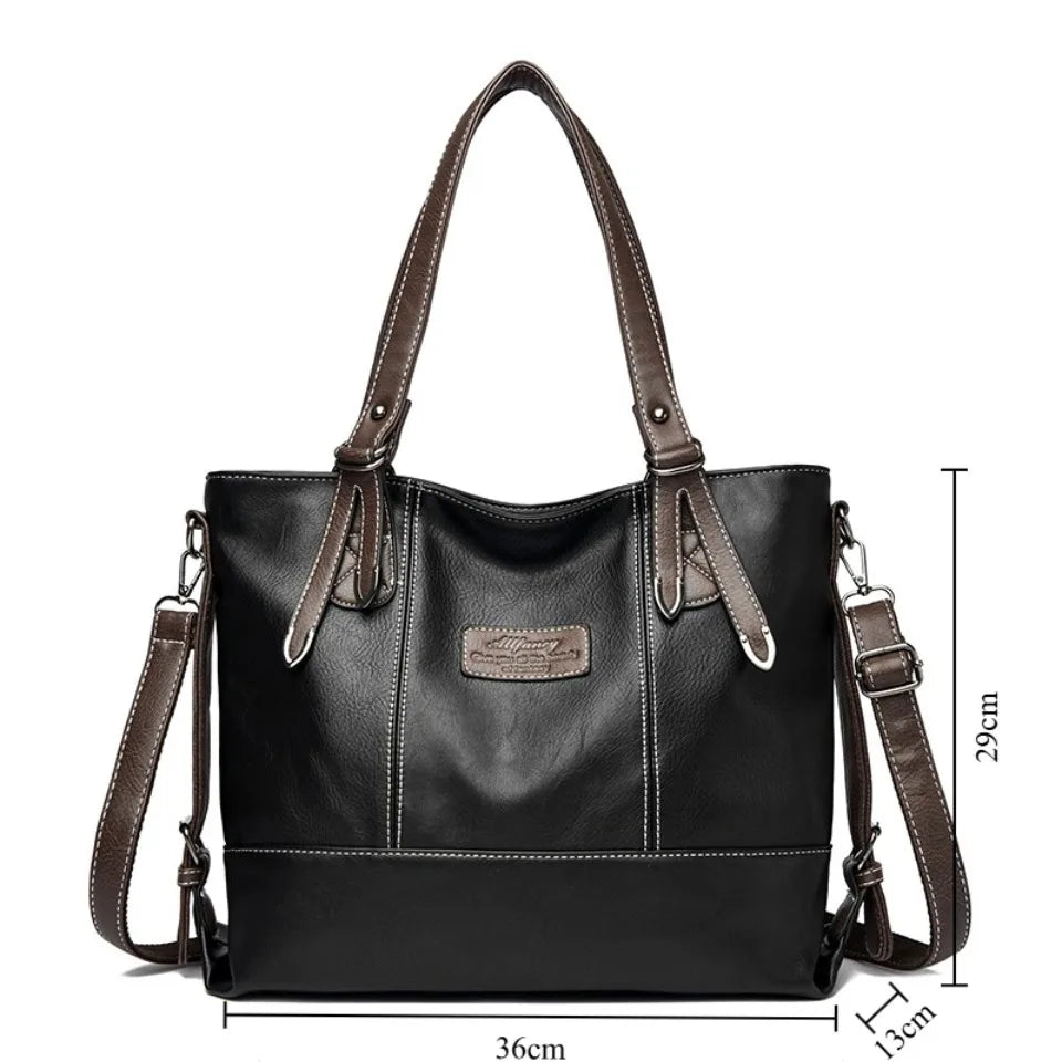 Four Arrows Luxury Handbag – Top Quality PU Leather Designer Shoulder Crossbody