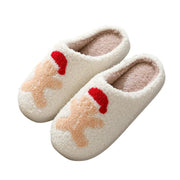 Winter Plush Family House Slippers – Warm Non‑Slip Slides