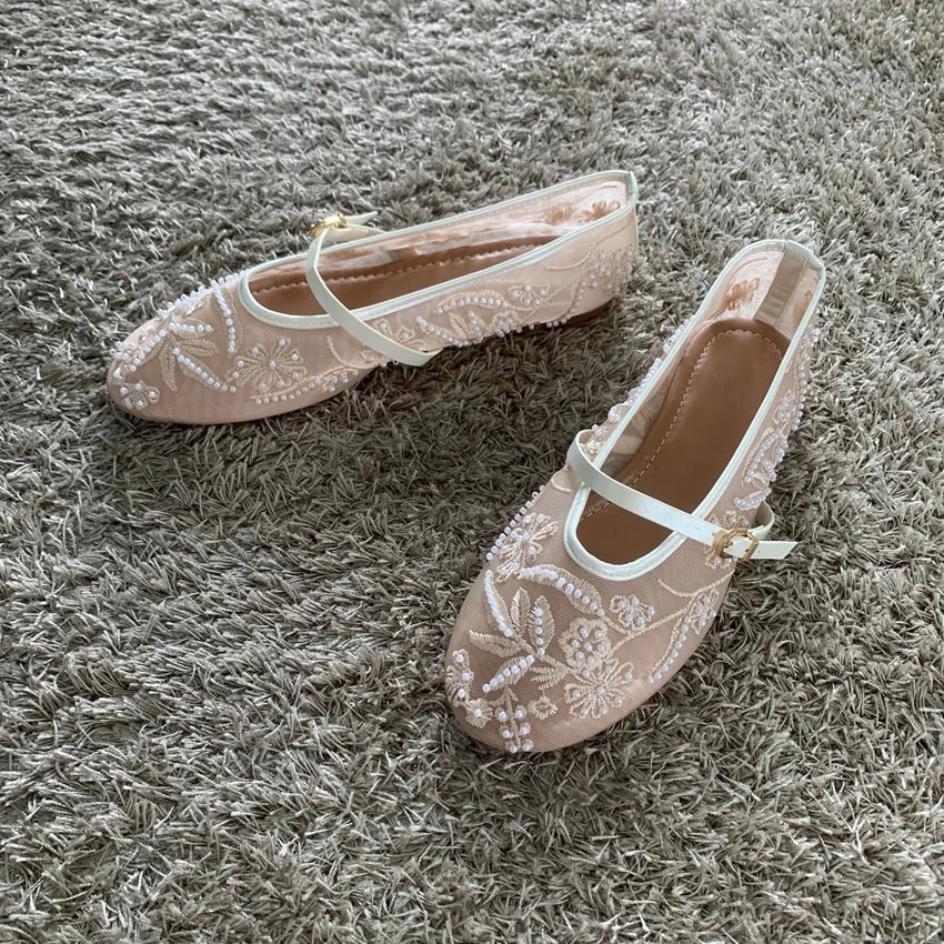 Women's Low Heel Breathable Mesh Sandals – Shop at OWNLUXE