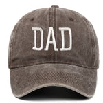 Load image into Gallery viewer, Mom and Dad letter embroidered baseball cap washed retro duckbill cap Father&#39;s Day Mother&#39;s Day best gift
