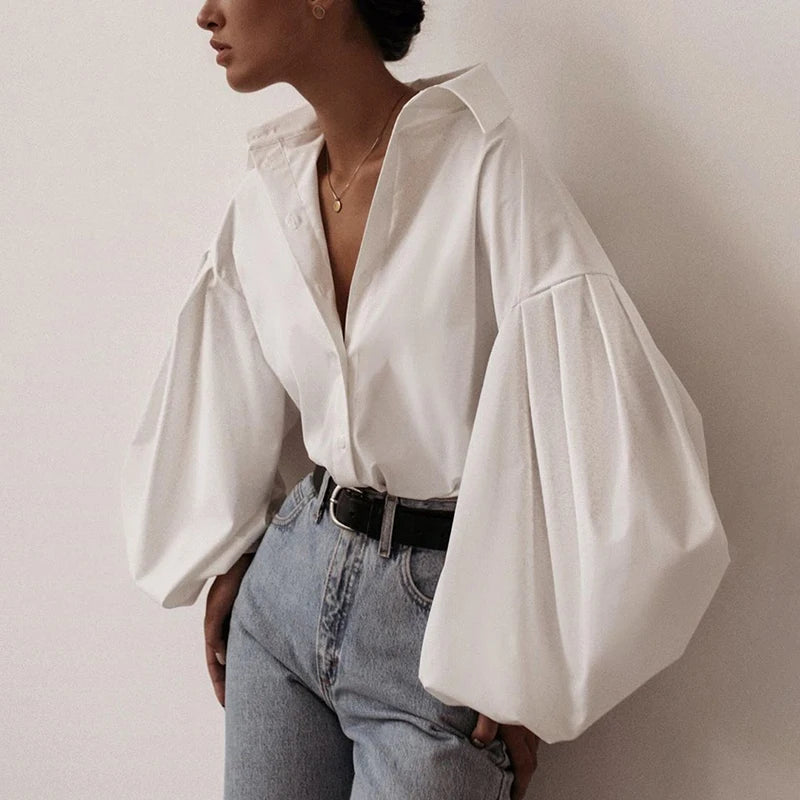 Women's Long-Sleeve Top (Khaki) | OWNLUXE