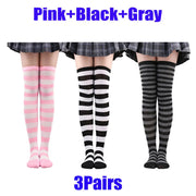 Stockings Striped Socks | OWNLUXE