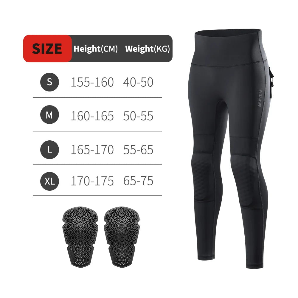 Women's Motorcycle Riding Pants - CE Armor Protection Summer Breathable
