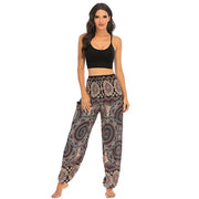 Women’s High-Waist Floral Bloomers – Loose, Lightweight & Boho