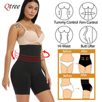 Load image into Gallery viewer, Plus Size High Waist Trainer Shorts – Firm Tummy Control
