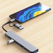 FlexPort 8 USB‑C Hub – 8‑in‑2 Media Docking Station