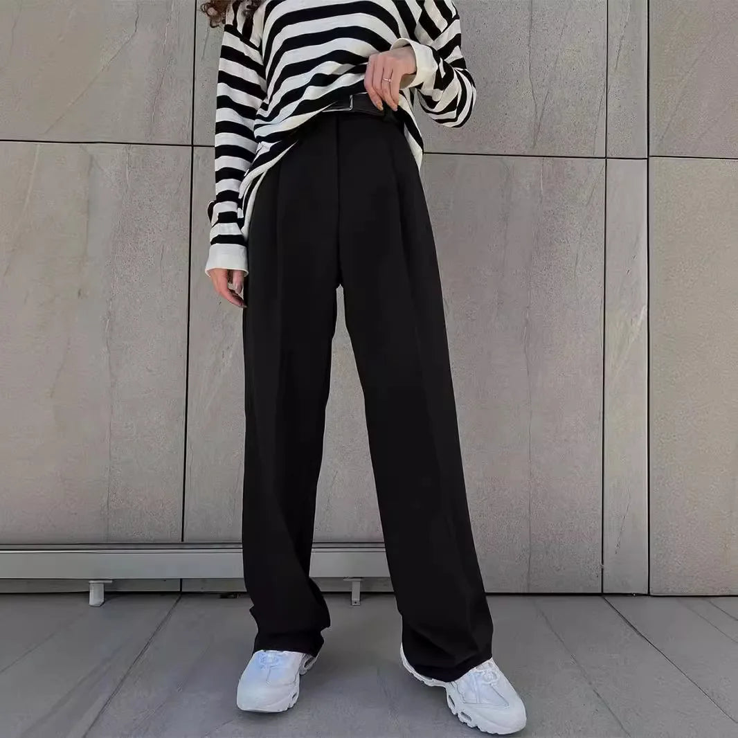 Classic Formal Straight Leg Pants Spring And Summer | OWNLUXE
