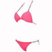 Halter Chain Tankini Set | OWNLUXE