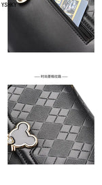 Load image into Gallery viewer, Genuine Leather Tote Bag - Bow Detail Bucket Bag
