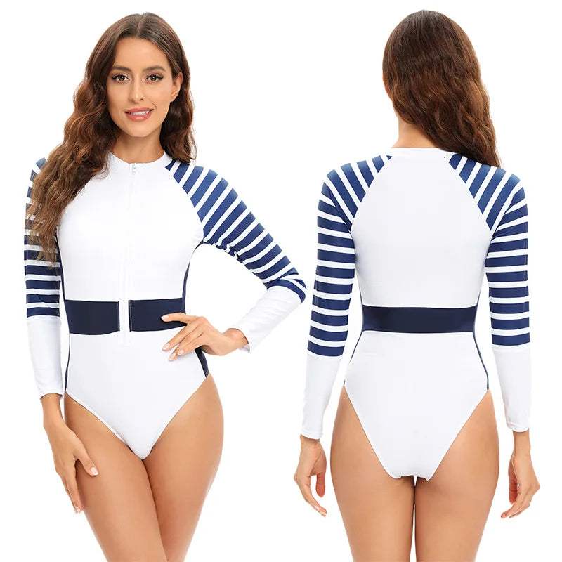 Zip-Up Rash Guards | OWNLUXE